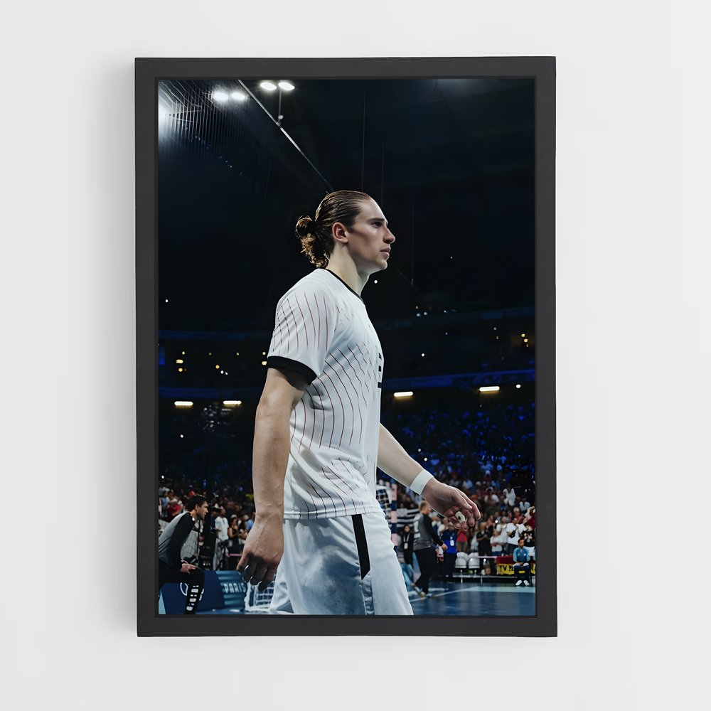 Poster Pas de Foulée – affiche Handball (vue 2)